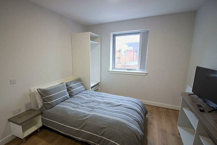 Studio To Rent In Apartment, Clare Court, Clare Street, Nottingham, NG1
