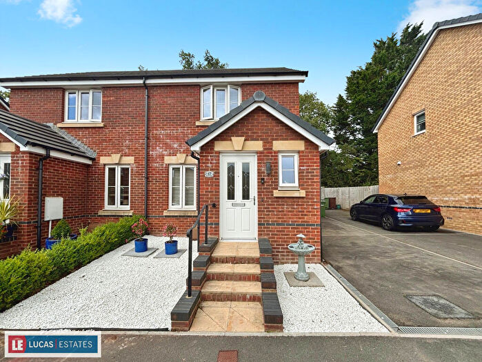 2 Bedroom Semi-Detached House For Sale In Beech Avenue, Aberbargoed, Bargoed, CF81