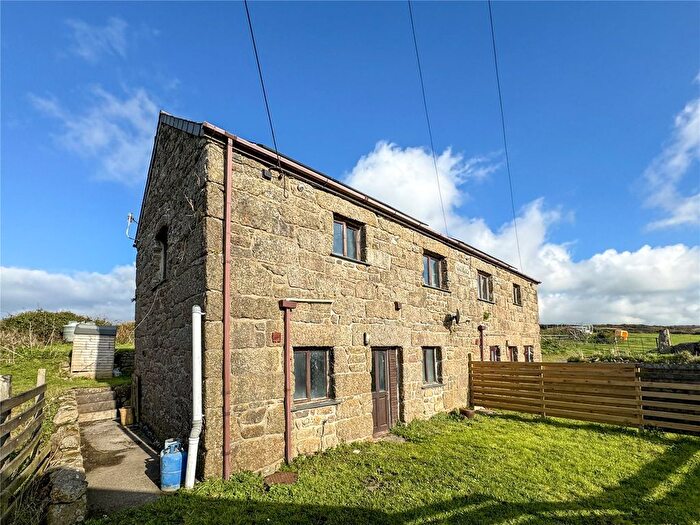 2 Bedroom Semi-Detached House For Sale In Tregeseal Hill, St Just, TR19