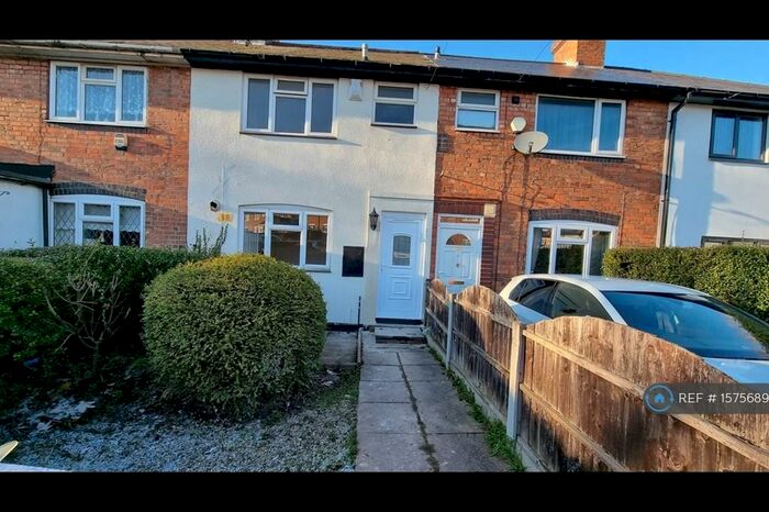 2 Bedroom Terraced House To Rent In Cowley Road, Birmingham, B11