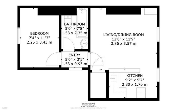 1 Bedroom Flat For Sale In Flat C, Ockendon Road, Islington, London, N1