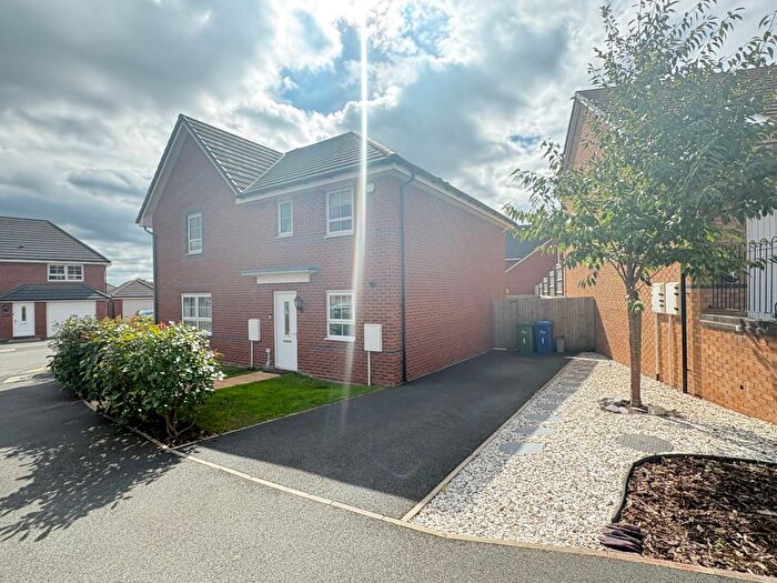 3 Bedroom Semi-Detached House For Sale In Lewis Court, Deer's Rise, Hednesford, Cannock, Staffordshire, WS12