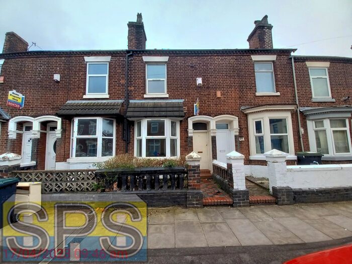 4 Bedroom Terraced House To Rent In Boughey Road, Stoke-On-Trent, ST4