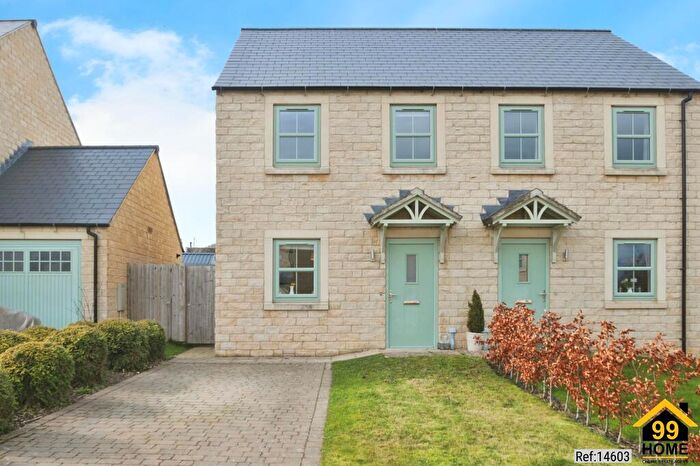 2 Bedroom Semi-Detached House For Sale In Nidderdale Hill View, Harrogate, North Yorkshire, HG3