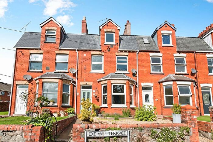 4 Bedroom Terraced House For Sale In Exe Vale Terrace, Tiverton, EX16