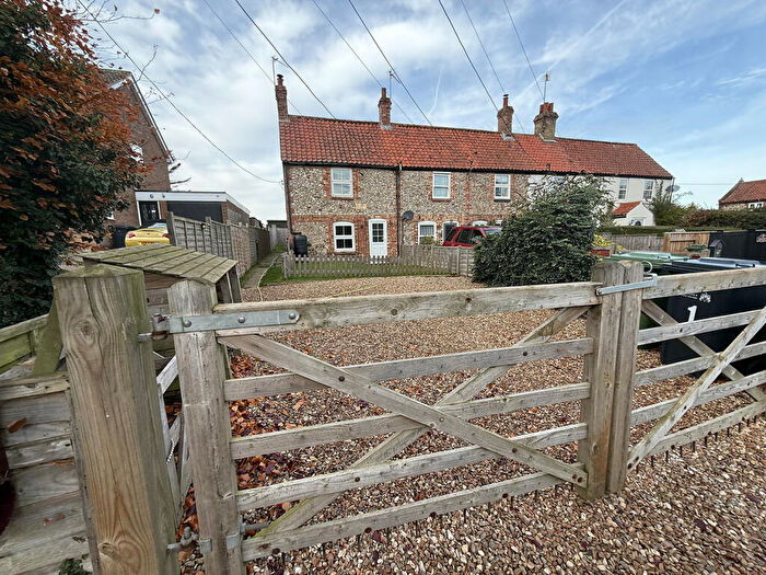 3 Bedroom End Of Terrace House For Sale In Railway Cottages, Station Road, Docking, Norfolk, PE31