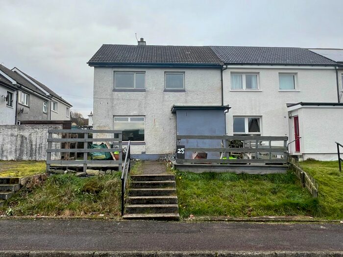 3 Bedroom End Of Terrace House For Sale In Dewar Avenue, Lochgilphead, Argyll, PA31