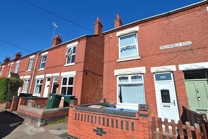 2 Bedroom End Of Terrace House To Rent In Broomfield Road, Earlsdon, Coventry, CV5