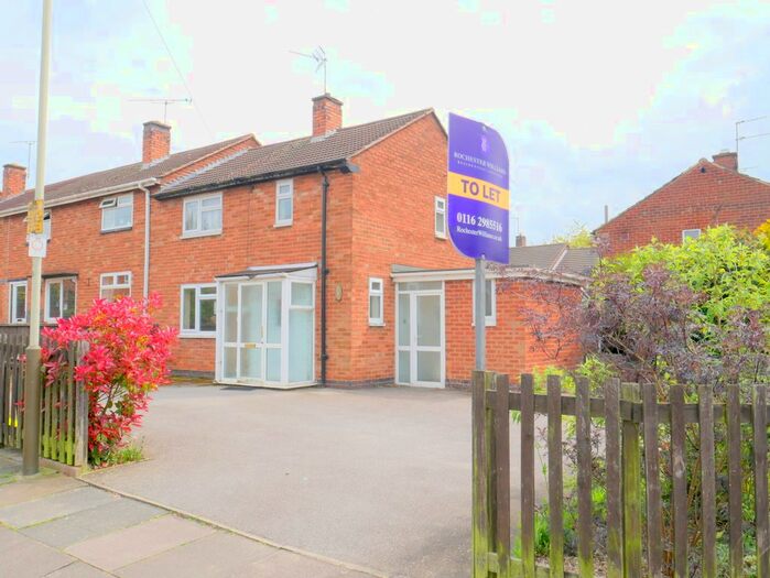 2 Bedroom End Of Terrace House To Rent In Sponne Rise, Leicester LE2