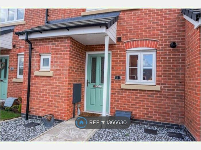 2 Bedroom Terraced House To Rent In Porter Close, Mountsorrel, Loughborough, LE12