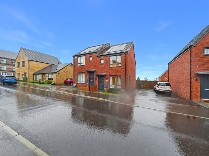 2 Bedroom Semi Detached House For Sale In Bruneval Crescent, Malvern, Worcestershire, WR14