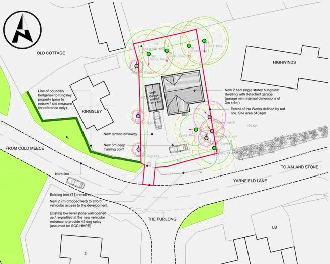 Land For Sale In Yarnfield Lane, Yarnfield, ST15