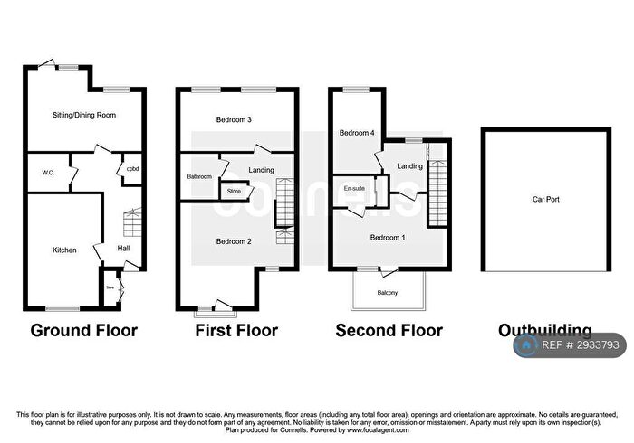4 Bedroom End Of Terrace House To Rent In Carradine Crescent, Oxley Park, Milton Keynes, MK4
