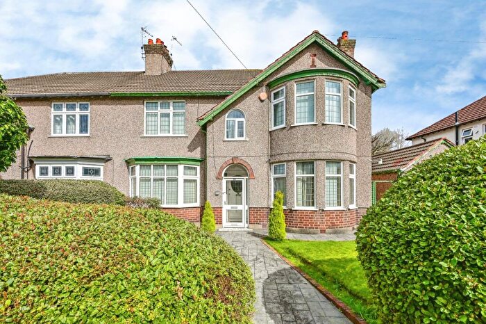 4 Bedroom Semi Detached House For Sale In Gwydrin Road, Liverpool, Merseyside, L18