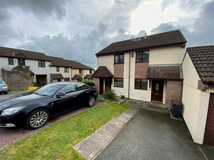 2 Bedroom Semi-Detached House For Sale In Hazeldene Close, Lee Mill Bridge, Ivybridge, PL21