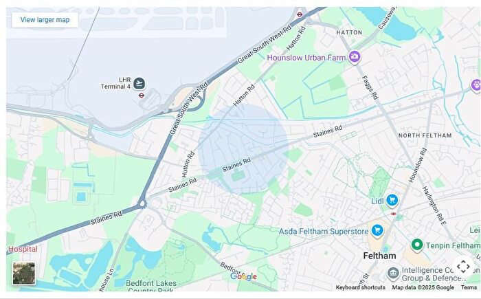 1 Bedroom Flat To Rent In New Road, Bedfont, London, TW14