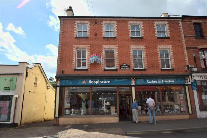 2 Bedroom Flat To Rent In Nugget Buildings, - Gold Street, Tiverton, Devon, EX16