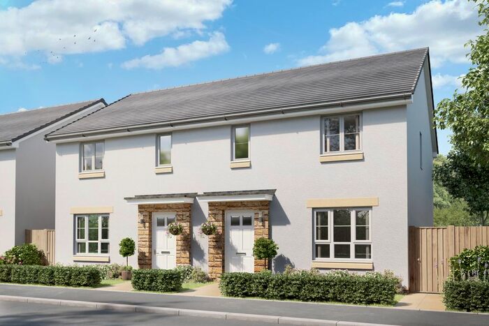 3 Bedroom Semi Detached House For Sale In "Thurso" At Houstoun Road, Livingston, EH54