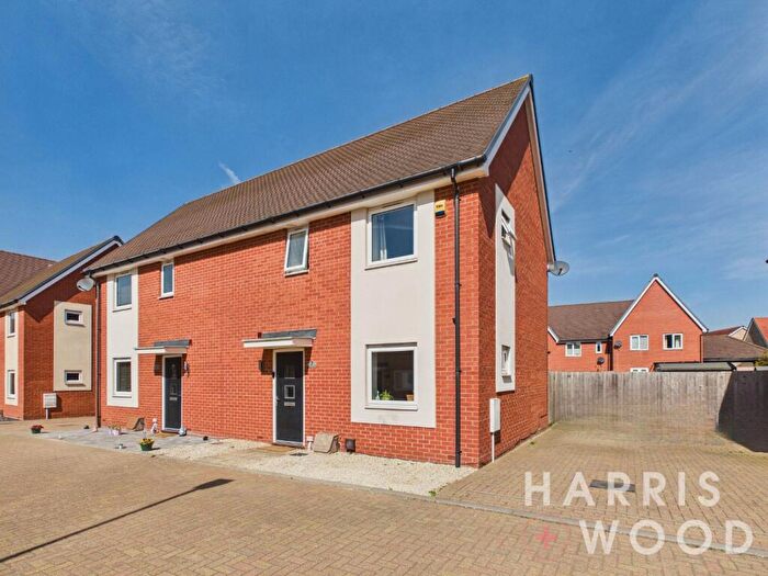 2 Bedroom Semi Detached House For Sale In Brown Close, Witham, Essex, CM8