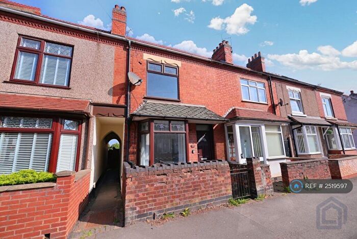 2 Bedroom Terraced House To Rent In Arbury Road, Nuneaton, CV10