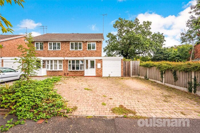 3 Bedroom Semi Detached House For Sale In Atcham Close, Winyates East, Redditch, Worcestershire, B98