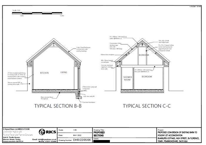 2 Bedroom Barn For Sale In Bumblers Barn - Development Potential, St Florence, SA70