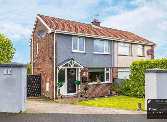 3 Bedroom Semi-Detached House For Sale In Monea Way, Bangor, BT19