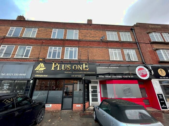 2 Bedroom Flat To Rent In Birmingham Road, Sutton Coldfield, West Midlands, B72