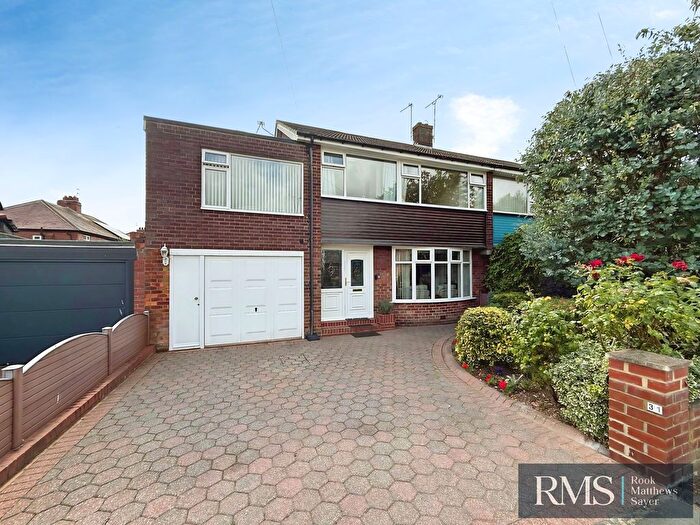 4 Bedroom Semi-Detached House For Sale In Polwarth Drive, Newcastle Upon Tyne, NE3