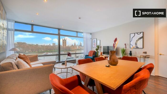 3 Bedroom Flat To Rent In Albert Embankment, SE1