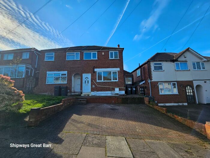 2 Bedroom Semi-Detached House To Rent In Tresham Road, Great Barr, Birmingham, B44