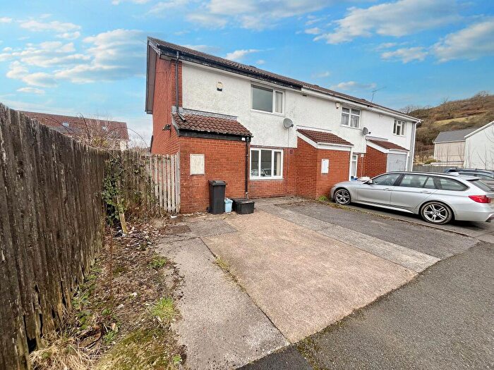 2 Bedroom End Of Terrace House For Sale In Castle Street, Pentrebach, Merthyr Tydfil, CF48