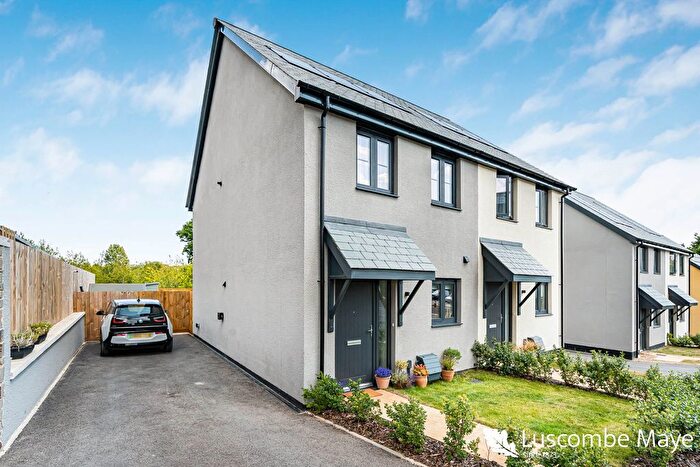2 Bedroom Semi Detached House For Sale In Elmhirst Way, Dartington, Totnes, TQ9