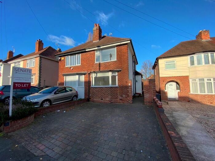 2 Bedroom Semi-Detached House To Rent In Rock Grove, Olton, Solihull B92