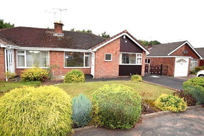 2 Bedroom Semi-Detached Bungalow For Sale In Sherwood Crescent, Market Drayton, Shropshire, TF9