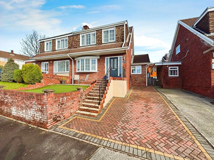 3 Bedroom Semi-Detached House For Sale In Tyn Y Twr, Baglan, Port Talbot, SA12