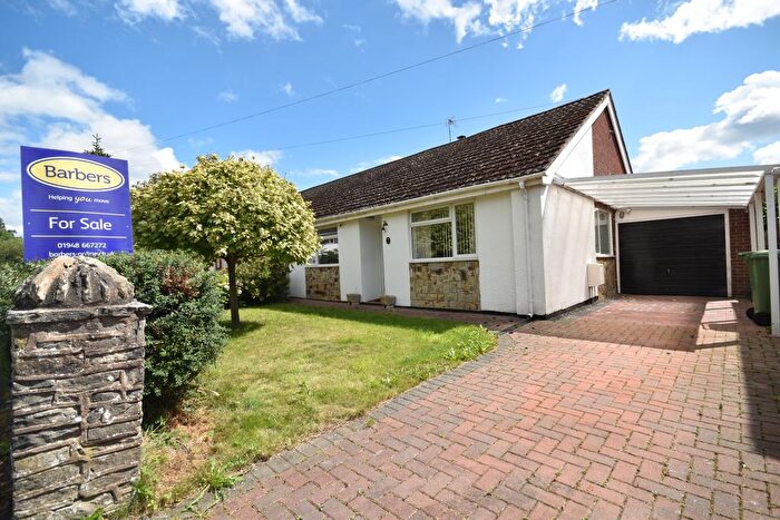 3 Bedroom Semi-Detached Bungalow For Sale In Roden Grove, Wem, Shrewsbury, SY4