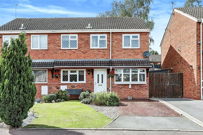 3 Bedroom Semi-Detached House For Sale In Brutus Drive, Coleshill, Birmingham, Warwickshire, B46