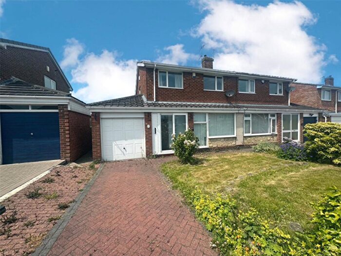 3 Bedroom Semi Detached House For Sale In Alnwick Road, Newton Hall, Durham, County Durham, DH1