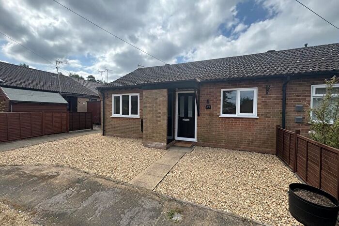 1 Bedroom Terraced Bungalow To Rent In Rowan Drive, Brandon, IP27