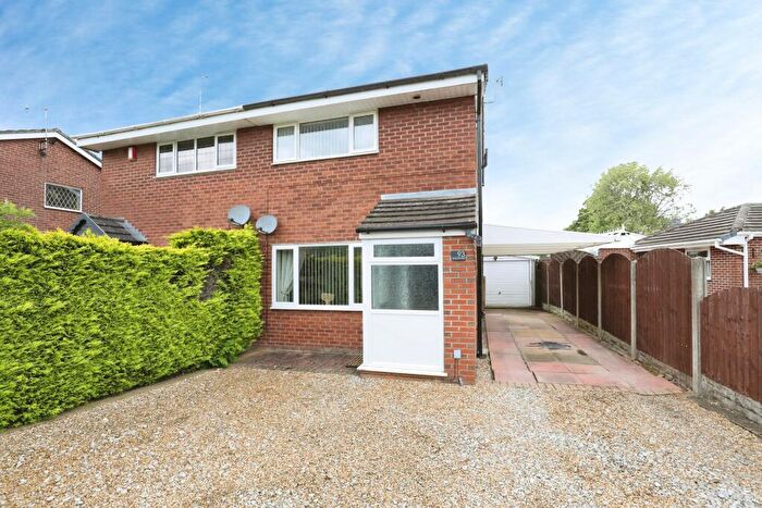 2 Bedroom Semi Detached House For Sale In Constance Avenue, Trentham, Stoke-on-trent, ST4