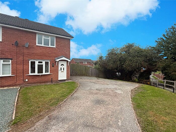 2 Bedroom Semi-Detached House For Sale In Balmoral Crescent, Oswestry, Shropshire, SY11