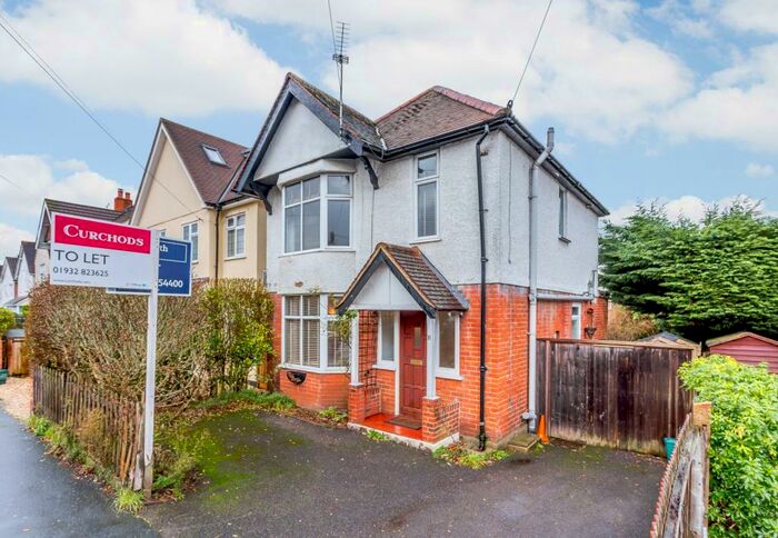 3 Bedroom Detached House To Rent In Monument Road, Weybridge, Surrey, KT13