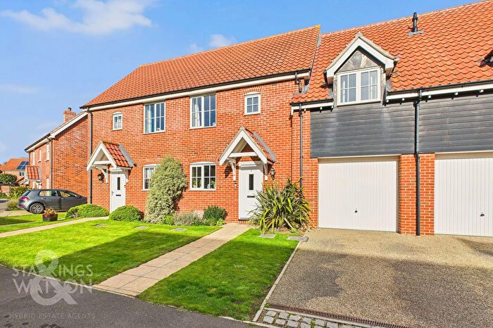 2 Bedroom Terraced House For Sale In Dunlin Drive, Wymondham, NR18