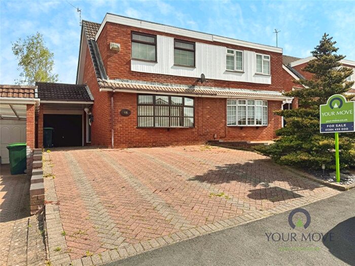 2 Bedroom Semi Detached House For Sale In Woburn Drive, Halesowen, West Midlands, B62