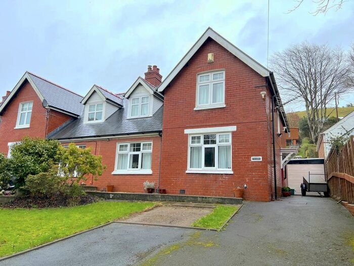 4 Bedroom Semi-Detached House For Sale In Tan Y Gaer, Llandre, Bow Street, Ceredigion, SY24