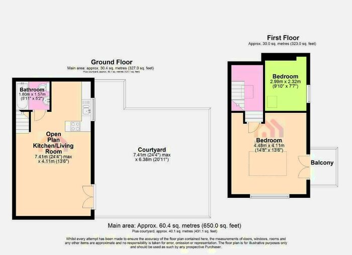 2 Bedroom Duplex To Rent In Back Lane, London, N8