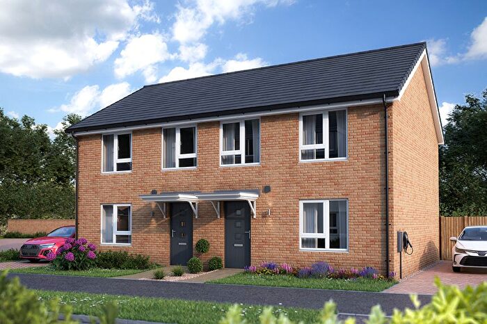 3 Bedroom Semi-detached House For Sale In "The Delph" At Easterside Avenue, Great Haddon, PE7