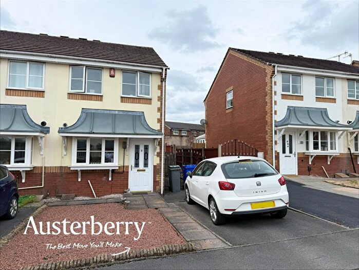 2 Bedroom Semi-Detached House For Sale In Blandford Close, Longton, Stoke-On-Trent, ST3