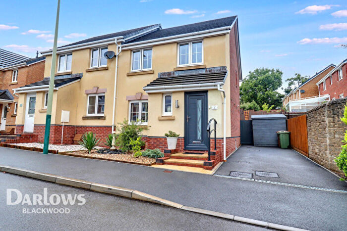 3 Bedroom Semi-Detached House For Sale In Lon Rhymni, Blackwood, NP12